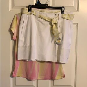 Jamie Sadoc/Nike Golf Dry Fit Set (dry fit shorts/skirt with matching top)